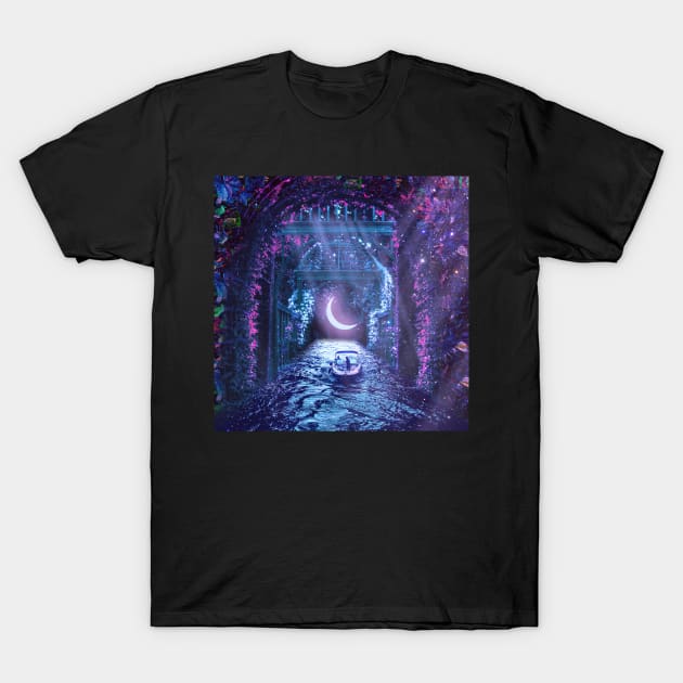 Moon Cave T-Shirt by RiddhiShah